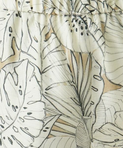 Leilian / レリアン その他パンツ | リーフプリントイージーパンツ | 詳細11