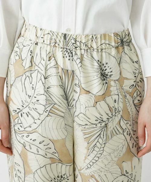 Leilian / レリアン その他パンツ | リーフプリントイージーパンツ | 詳細7