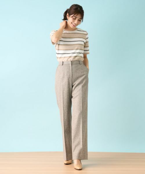 Leilian / レリアン その他パンツ | ワイドパンツ【ROCHAS Premiere】 | 詳細8