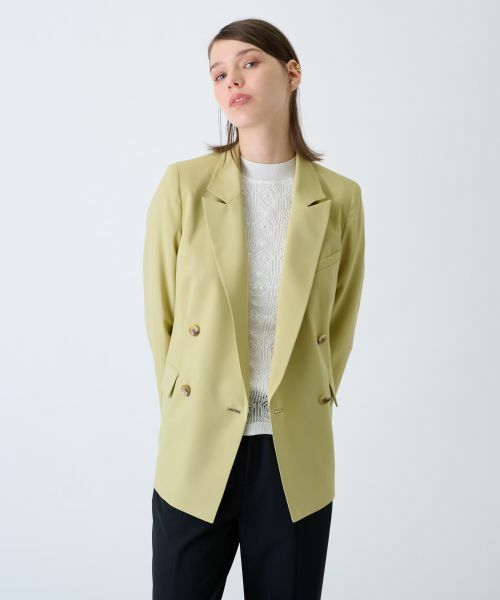 Leilian / レリアン テーラードジャケット | ダブルジャケット | 詳細1