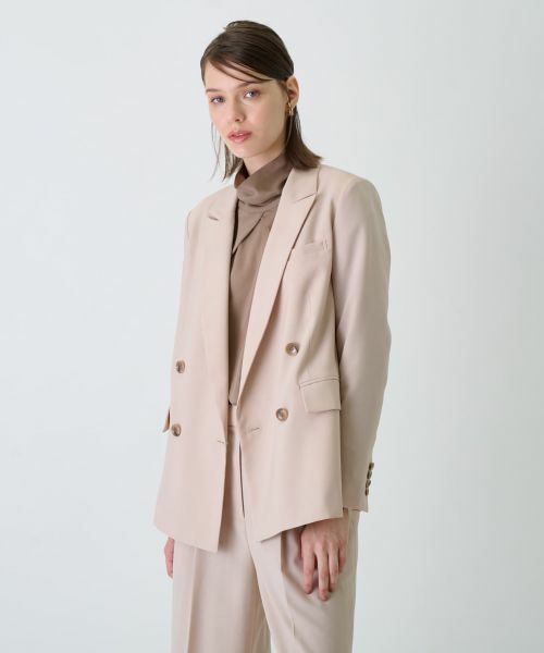 Leilian / レリアン テーラードジャケット | ダブルジャケット | 詳細13