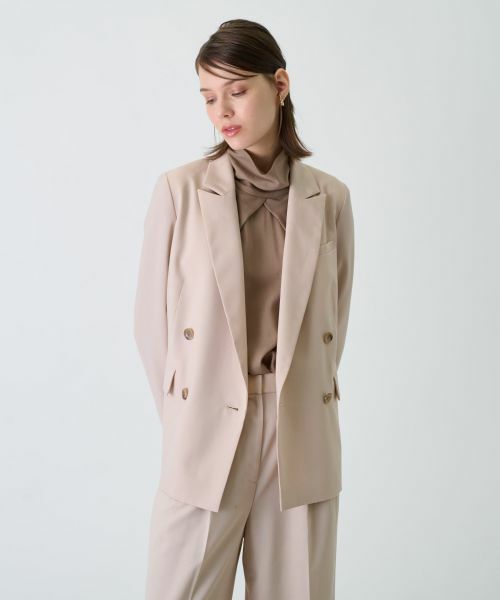 Leilian / レリアン テーラードジャケット | ダブルジャケット | 詳細15
