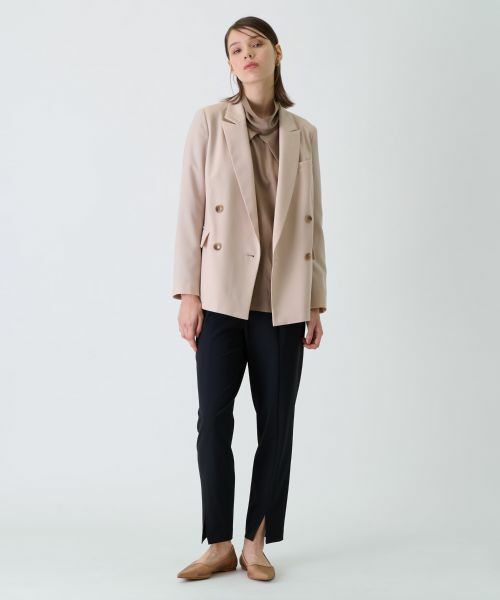 Leilian / レリアン テーラードジャケット | ダブルジャケット | 詳細16