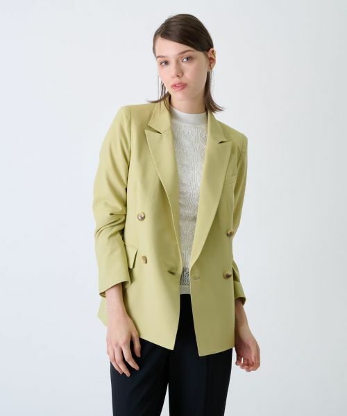Leilian / レリアン テーラードジャケット | ダブルジャケット | 詳細4