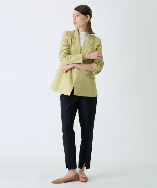 Leilian / レリアン テーラードジャケット | ダブルジャケット | 詳細7