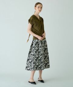 レリアン Leilian スカート （グレー系） レリアン Leilian スカート （グレー系） - ファッション通販