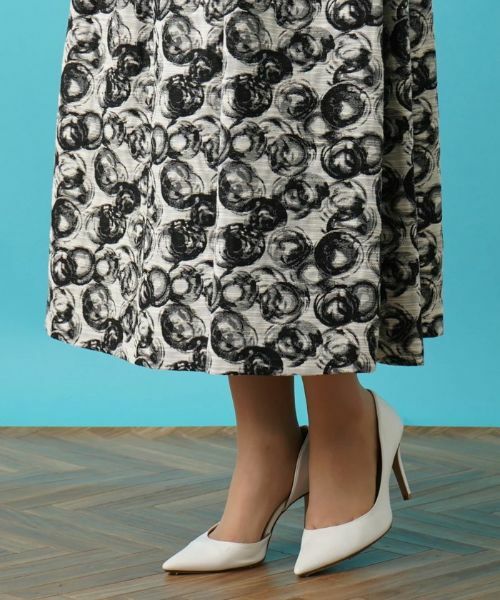 Leilian / レリアン ミニ・ひざ丈スカート | フレアスカート | 詳細11