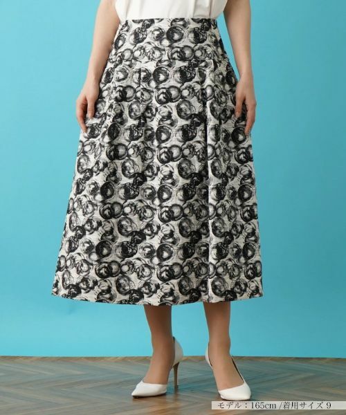 Leilian / レリアン ミニ・ひざ丈スカート | フレアスカート | 詳細4