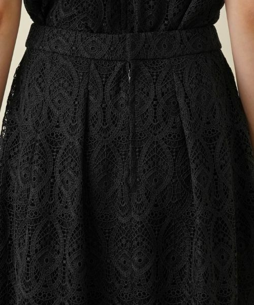 Leilian / レリアン ミニ・ひざ丈スカート | レースロングフレアスカート | 詳細12