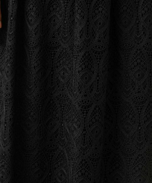 Leilian / レリアン ミニ・ひざ丈スカート | レースロングフレアスカート | 詳細15