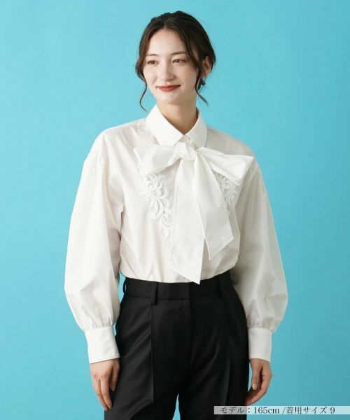 Leilian / レリアン シャツ・ブラウス | リボンタイブラウス | 詳細6