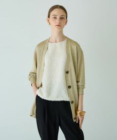 Leilian / レリアン カーディガン・ボレロ | Vネックカーディガン【Leilian WHITE LABEL】