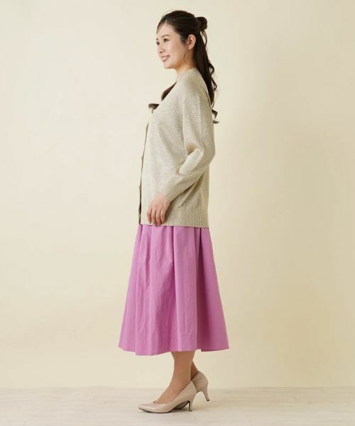 Leilian / レリアン カーディガン・ボレロ | Vネックカーディガン【Leilian WHITE LABEL】 | 詳細18