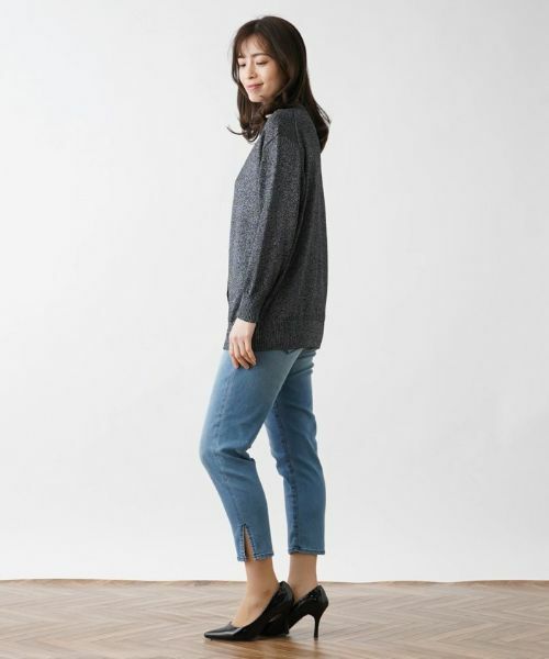 Leilian / レリアン カーディガン・ボレロ | Vネックカーディガン【Leilian WHITE LABEL】 | 詳細21