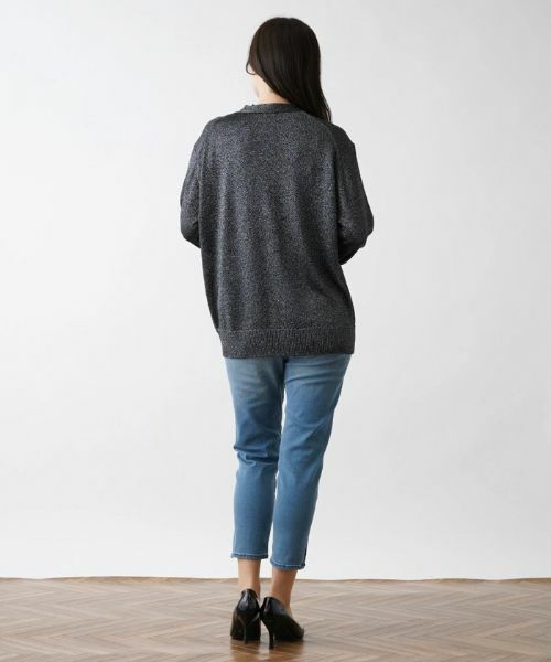 Leilian / レリアン カーディガン・ボレロ | Vネックカーディガン【Leilian WHITE LABEL】 | 詳細22