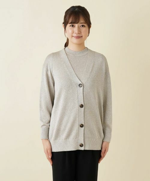 Leilian / レリアン カーディガン・ボレロ | Vネックカーディガン【Leilian WHITE LABEL】 | 詳細23
