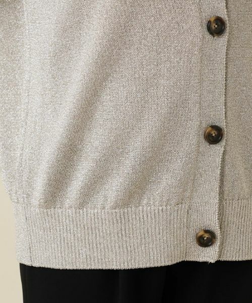 Leilian / レリアン カーディガン・ボレロ | Vネックカーディガン【Leilian WHITE LABEL】 | 詳細29