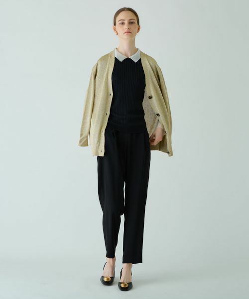 Leilian / レリアン カーディガン・ボレロ | Vネックカーディガン【Leilian WHITE LABEL】 | 詳細9