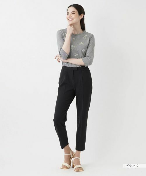 Leilian / レリアン その他パンツ | 【はっ水】テーパードパンツ | 詳細1