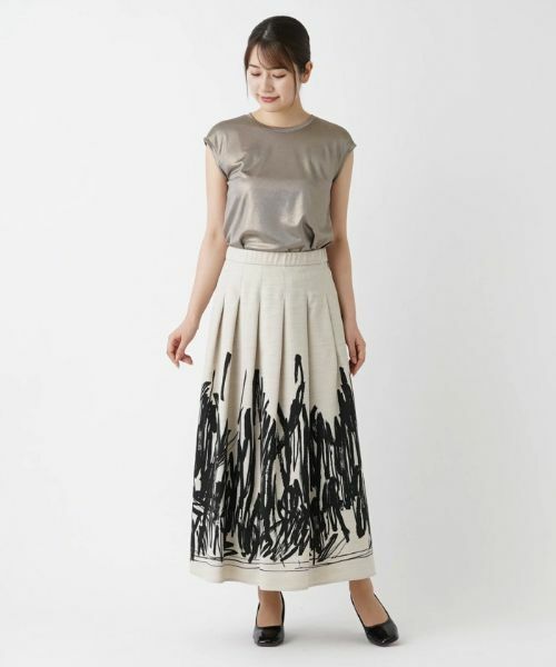 Leilian / レリアン ミニ・ひざ丈スカート | スカート【Leilian WHITE LABEL】 | 詳細7