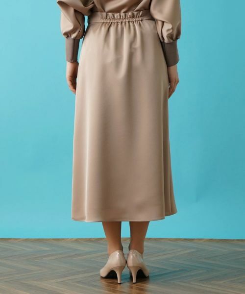 Leilian / レリアン ミニ・ひざ丈スカート | 【店舗人気】【セットアップ対応商品】フレアスカート | 詳細11