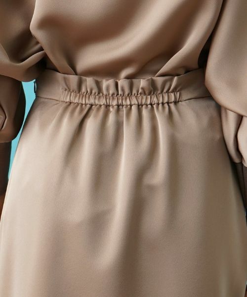 Leilian / レリアン ミニ・ひざ丈スカート | 【店舗人気】【セットアップ対応商品】フレアスカート | 詳細13