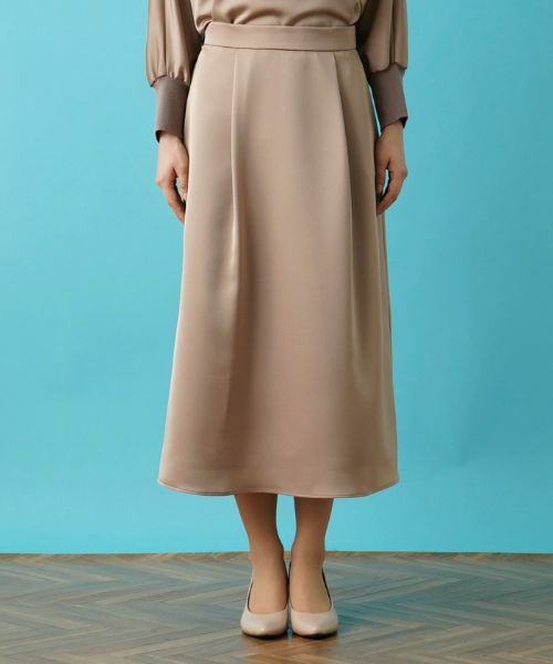 Leilian / レリアン ミニ・ひざ丈スカート | 【店舗人気】【セットアップ対応商品】フレアスカート | 詳細9