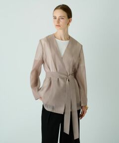 Leilian / レリアン テーラードジャケット | 【きれいめ】洗えるジャケット【Leilian WHITE LABEL】