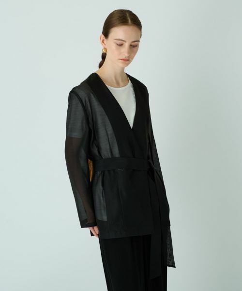 Leilian / レリアン テーラードジャケット | 【きれいめ】洗えるジャケット【Leilian WHITE LABEL】 | 詳細1