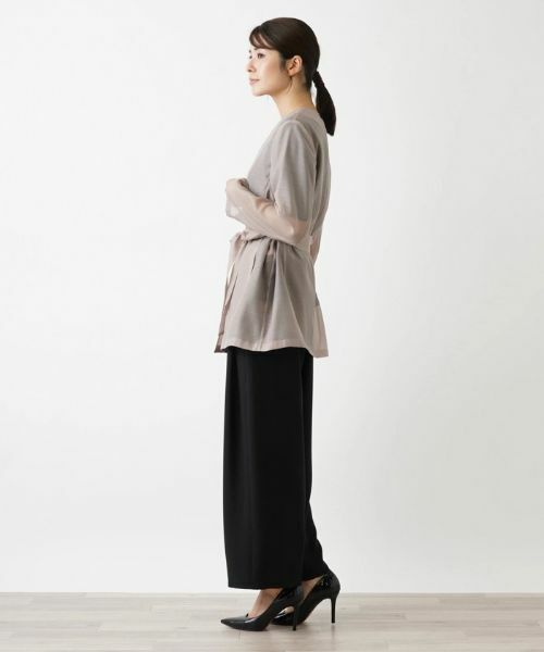 Leilian / レリアン テーラードジャケット | 【きれいめ】洗えるジャケット【Leilian WHITE LABEL】 | 詳細15