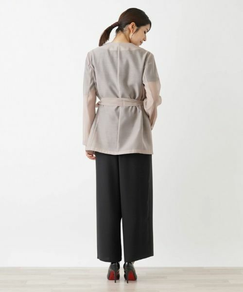 Leilian / レリアン テーラードジャケット | 【きれいめ】洗えるジャケット【Leilian WHITE LABEL】 | 詳細16