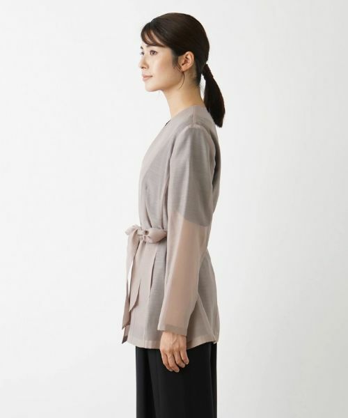 Leilian / レリアン テーラードジャケット | 【きれいめ】洗えるジャケット【Leilian WHITE LABEL】 | 詳細19