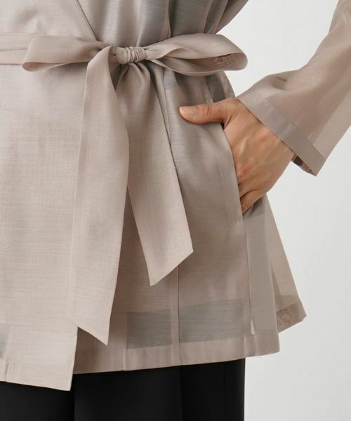 Leilian / レリアン テーラードジャケット | 【きれいめ】洗えるジャケット【Leilian WHITE LABEL】 | 詳細24