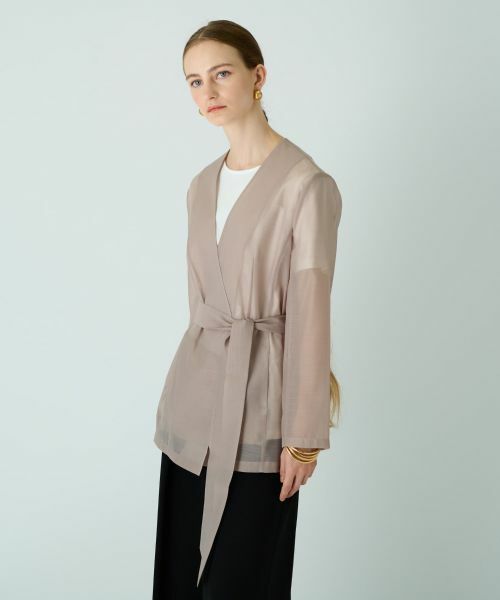 Leilian / レリアン テーラードジャケット | 【きれいめ】洗えるジャケット【Leilian WHITE LABEL】 | 詳細3