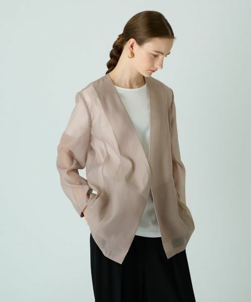 Leilian / レリアン テーラードジャケット | 【きれいめ】洗えるジャケット【Leilian WHITE LABEL】 | 詳細5