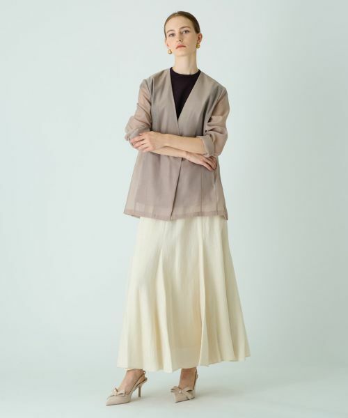 Leilian / レリアン テーラードジャケット | 【きれいめ】洗えるジャケット【Leilian WHITE LABEL】 | 詳細7