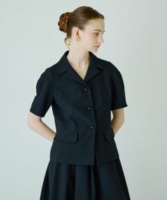 Leilian / レリアン テーラードジャケット | 洗えるカラーシングルジャケット