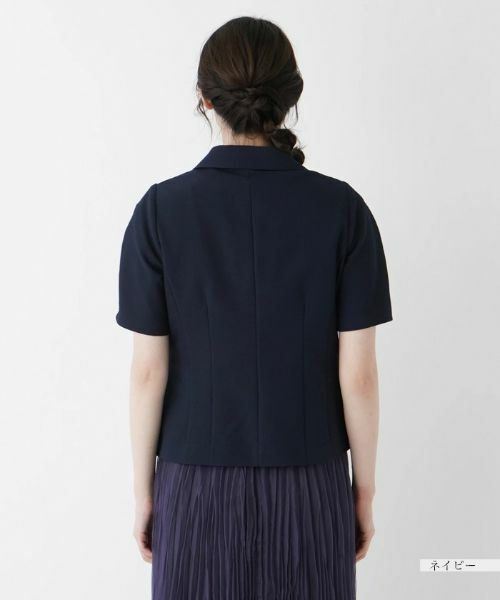 Leilian / レリアン テーラードジャケット | 洗えるカラーシングルジャケット | 詳細20