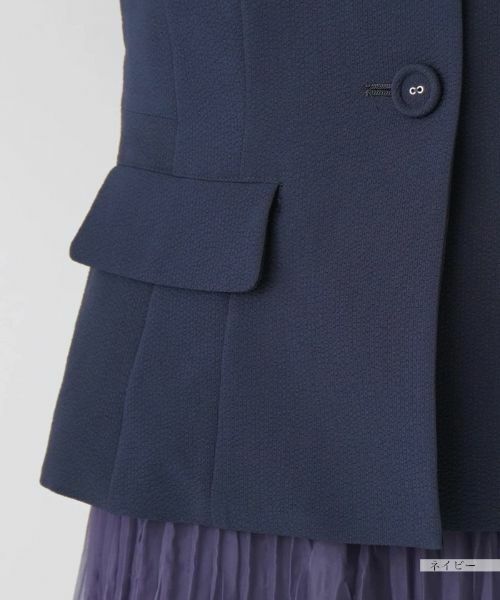 Leilian / レリアン テーラードジャケット | 洗えるカラーシングルジャケット | 詳細25