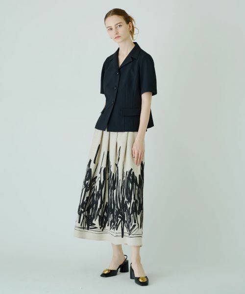 Leilian / レリアン テーラードジャケット | 洗えるカラーシングルジャケット | 詳細5