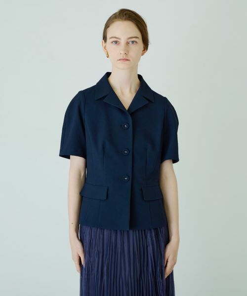 Leilian / レリアン テーラードジャケット | 洗えるカラーシングルジャケット | 詳細6