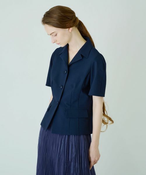 Leilian / レリアン テーラードジャケット | 洗えるカラーシングルジャケット | 詳細7