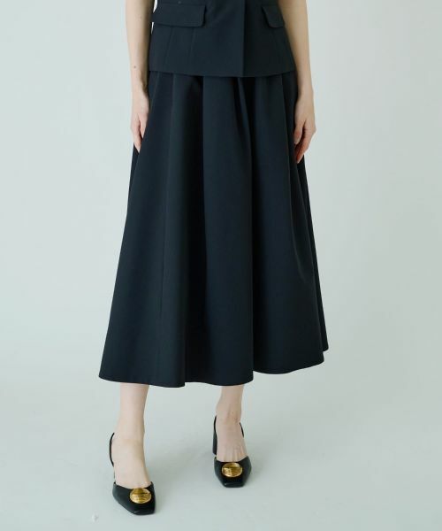 Leilian / レリアン ミニ・ひざ丈スカート | フレアスカート | 詳細1