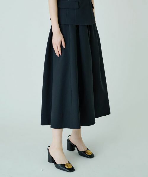 Leilian / レリアン ミニ・ひざ丈スカート | フレアスカート | 詳細2