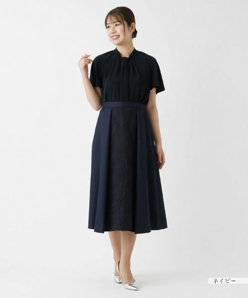 Leilian / レリアン カットソー | ボウタイ風プルオーバーブラウス | 詳細1