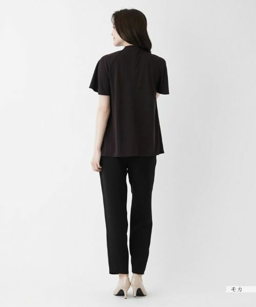 Leilian / レリアン カットソー | ボウタイ風プルオーバーブラウス | 詳細17