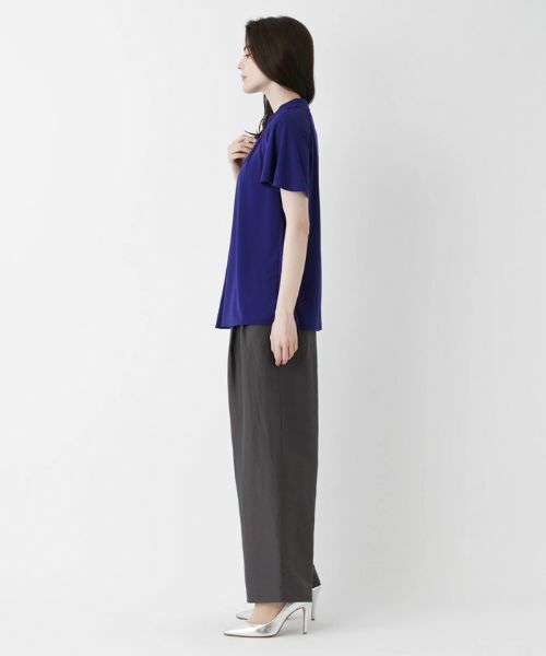 Leilian / レリアン カットソー | ボウタイ風プルオーバーブラウス | 詳細19