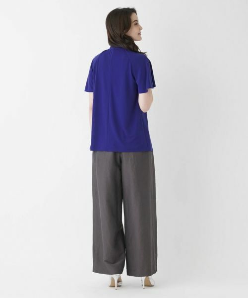 Leilian / レリアン カットソー | ボウタイ風プルオーバーブラウス | 詳細20