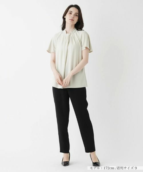 Leilian / レリアン カットソー | ボウタイ風プルオーバーブラウス | 詳細4