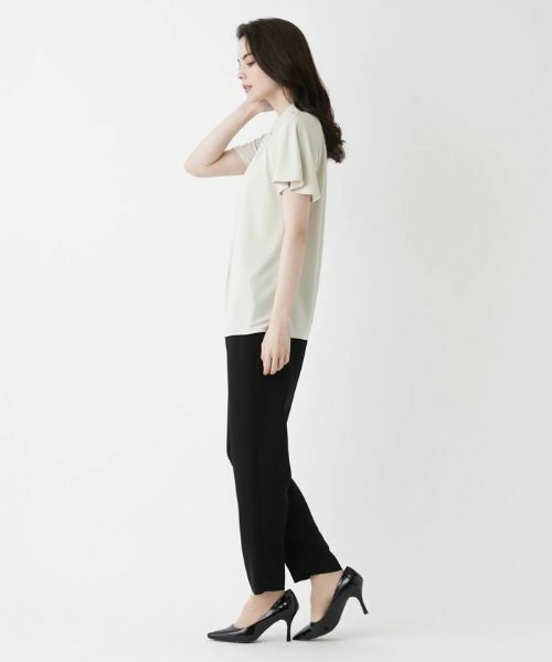 Leilian / レリアン カットソー | ボウタイ風プルオーバーブラウス | 詳細5